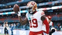 49ers' Deebo Samuel (knee/ankle) returns to practice, ruled out vs. Raiders