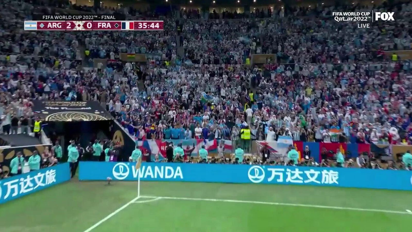 Argentina's Angel Di Maria scores goal vs. France in 36' 