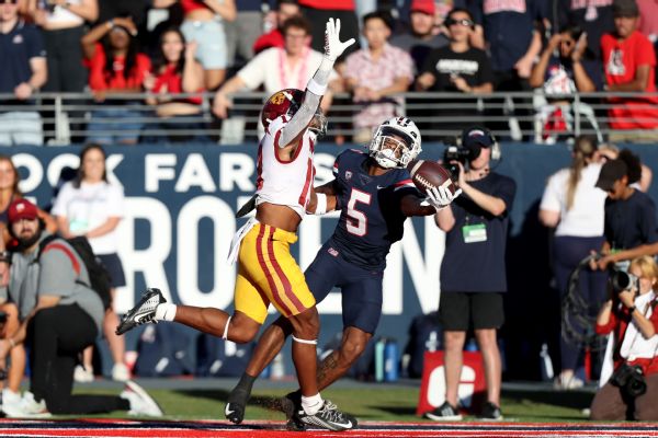 Arizona's All-Pac-12 WR Singer heading to USC