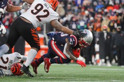 Belichick spares Stevenson for late-game fumble