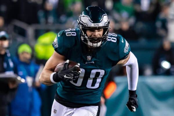 Eagles TE Goedert off IR, could face Cowboys