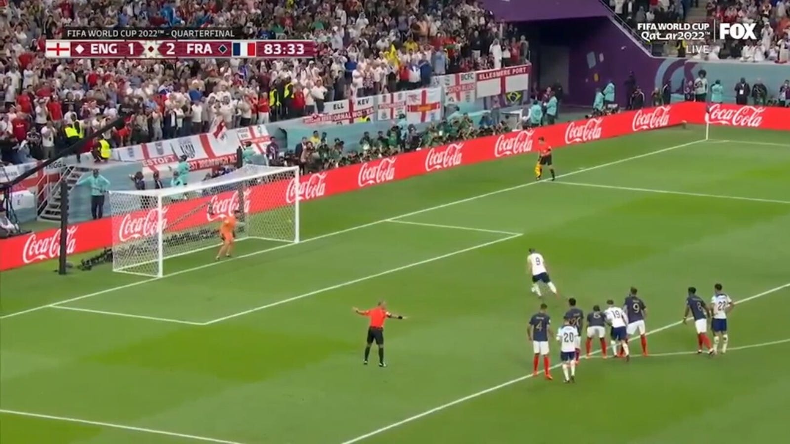 Harry Kane misses game-tying penalty kick against France 