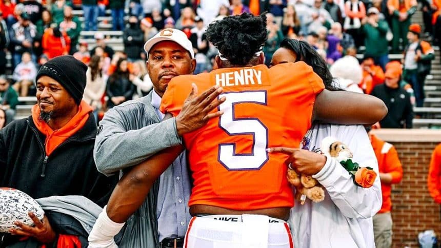 How Clemson and K.J. Henry used NIL to raise $100,000 and save his dad