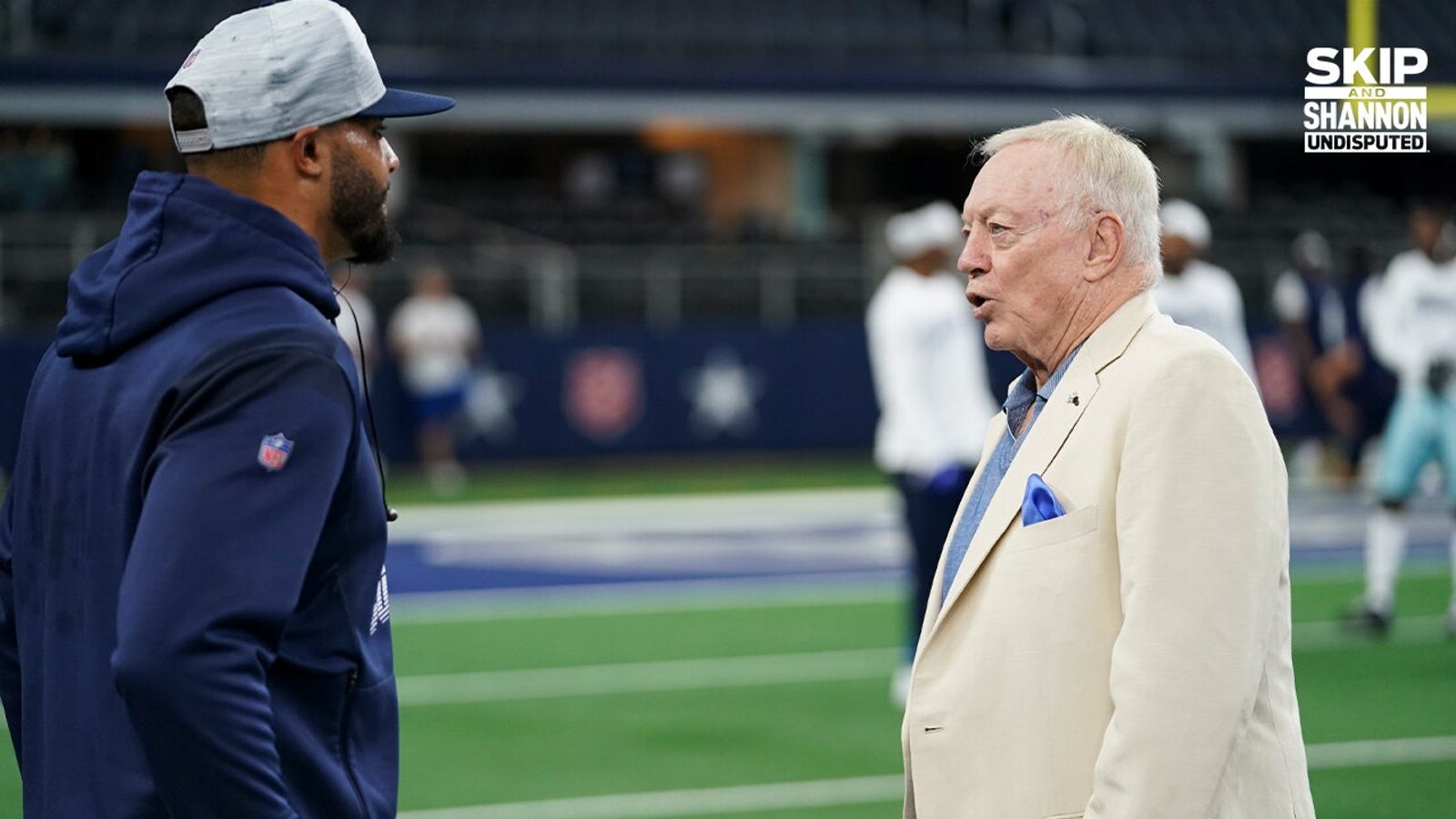 Jerry Jones on Dak Prescott: 'Aggressiveness does not have to include turnovers' 