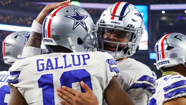 Numbers behind Dallas' dominant win over Indianapolis