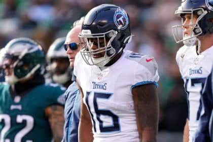 Rookie WR Burks among 4 starters out for Titans