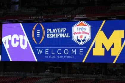 Sights and scenes from Michigan vs. TCU at the Fiesta Bowl