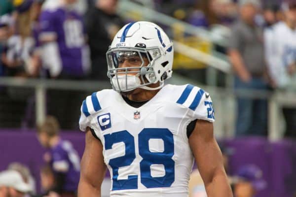 Source: Colts RB Taylor likely done for season