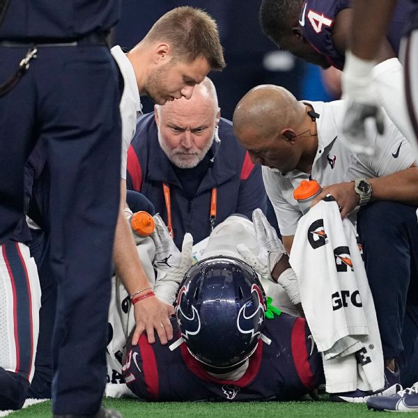 Sources: Texans' Pierce (ankle) out at least game