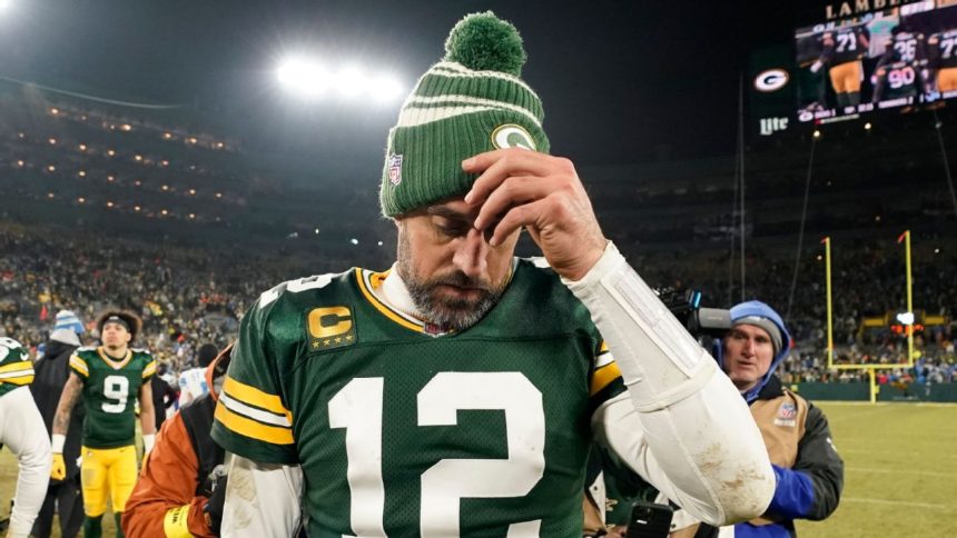 Aaron Rodgers leads list of players on the fantasy football hot seat for 2023