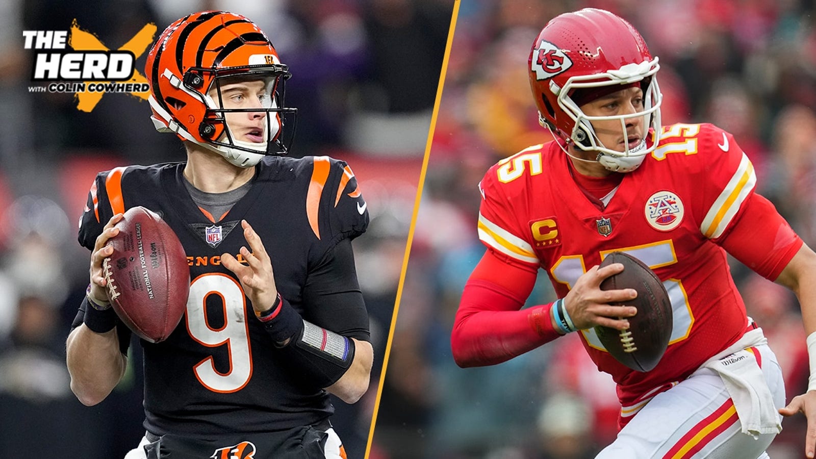 Joe Burrow & Patrick Mahomes top Colin's 10 best players of the AFC Championship Game 