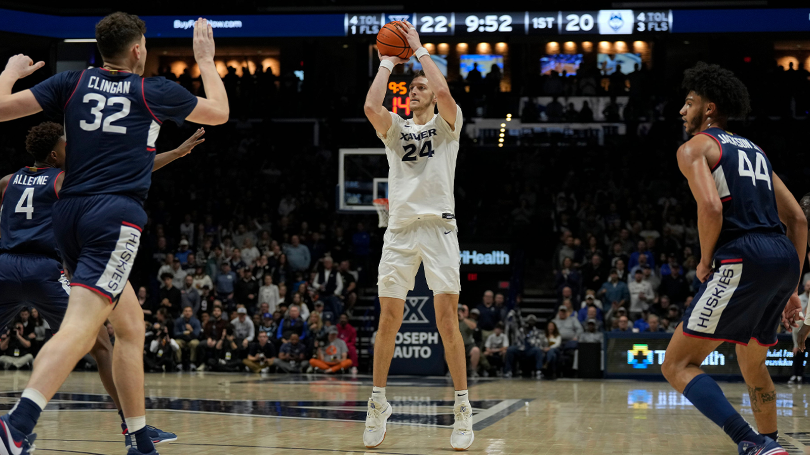 No. 2 UConn falls to No. 22 Xavier on NYE