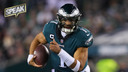 Eagles dominate Giants 38-7, clinch first NFC Championship Game since 2017 | SPEAK