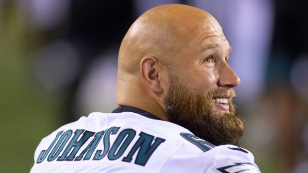 How Eagles OT Lane Johnson found his happiness after nearly quitting the game