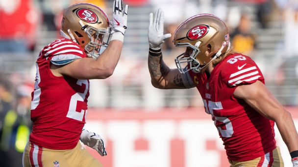 In the 49ers' offense, sharing truly means caring (and winning)