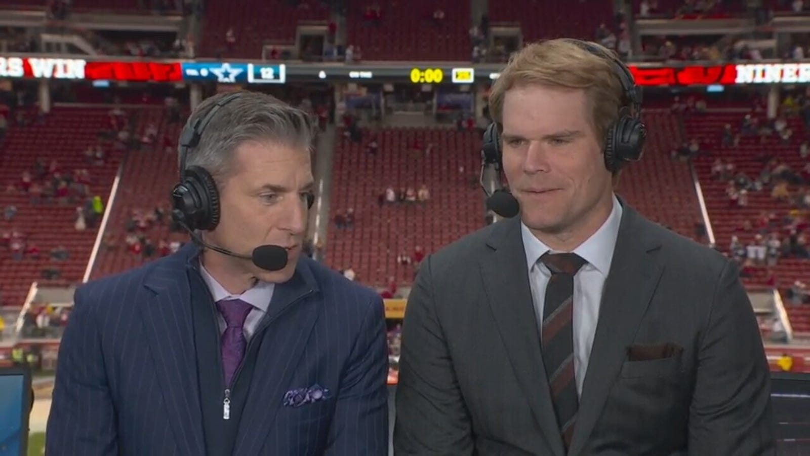 Kevin Burkhardt, Greg Olsen on the 49ers' win against the Cowboys