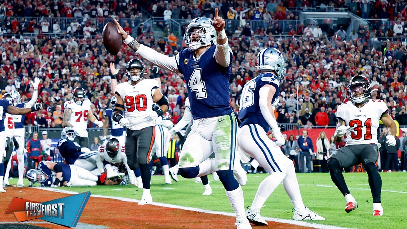 Dak Prescott's 5 total TDs power Cowboys to win in Super Wild Card Weekend