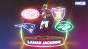 NFL odds on Lamar Jackson's next team, including Jets, Falcons, Raiders