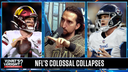 Nick visits the NFL's BIGGEST collapses of the 2022-23 season | What's Wright?