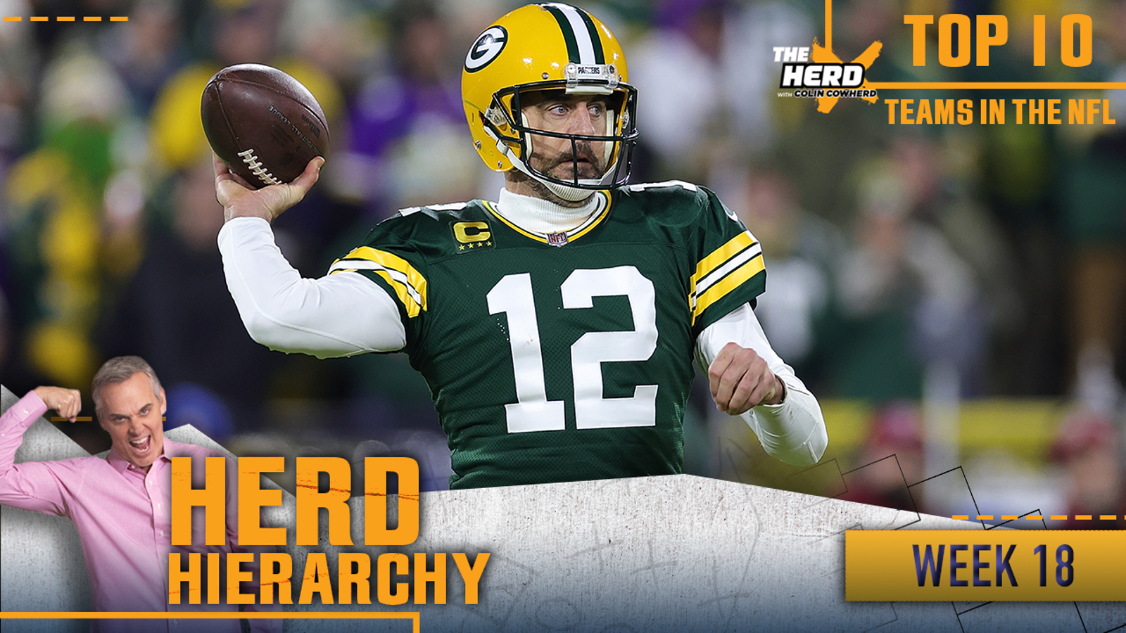 Herd Hierarchy: Packers, Jaguars continue climbing on Colin's Top 10 of Week 18