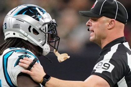 Saints' Davenport and Panthers' Foreman ejected