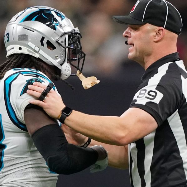 Saints' Davenport and Panthers' Foreman ejected