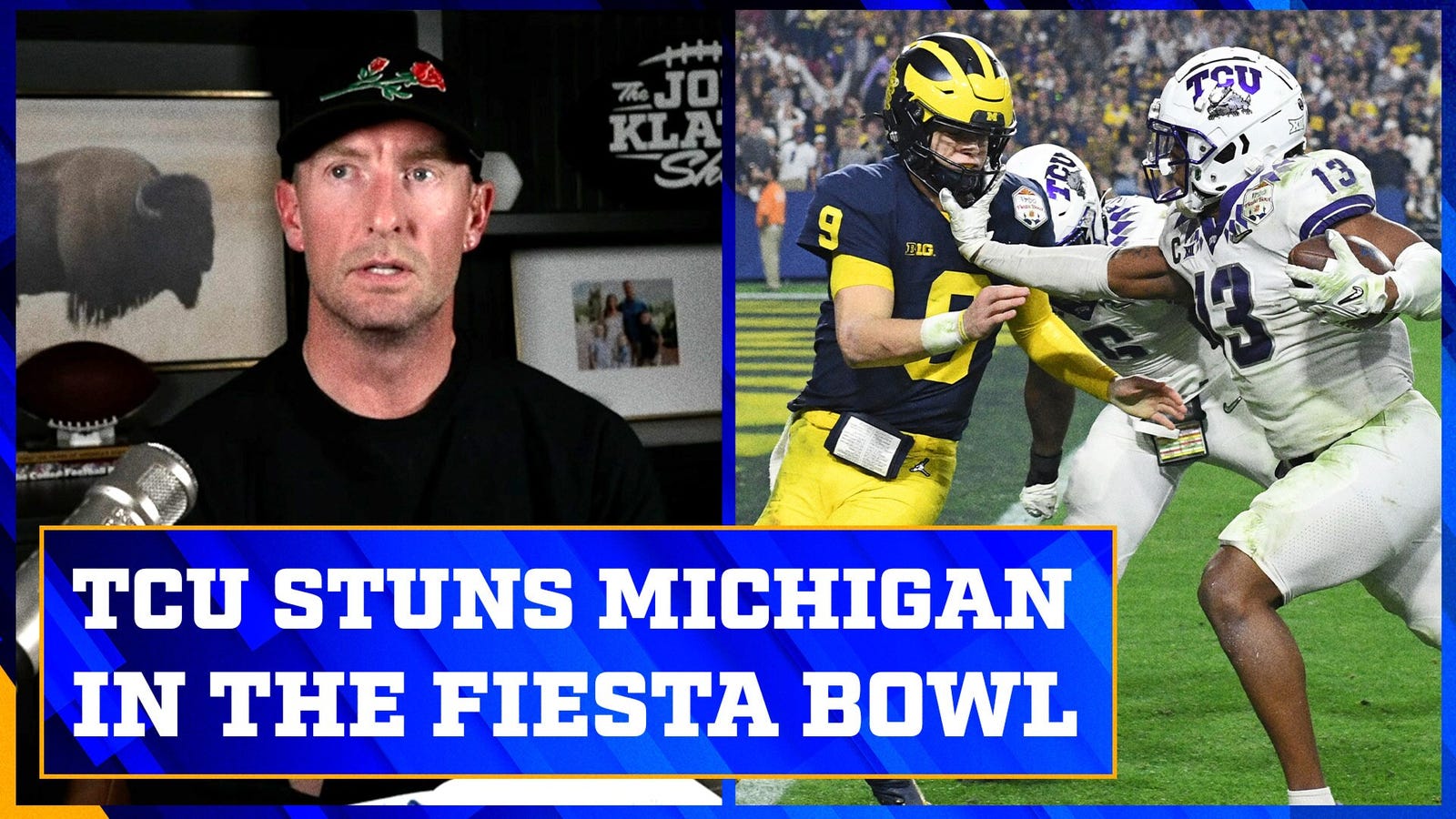 TCU upsets Michigan in the Fiesta Bowl — Joel Klatt reacts 