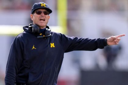 Source: Panthers owner, Jim Harbaugh talked job