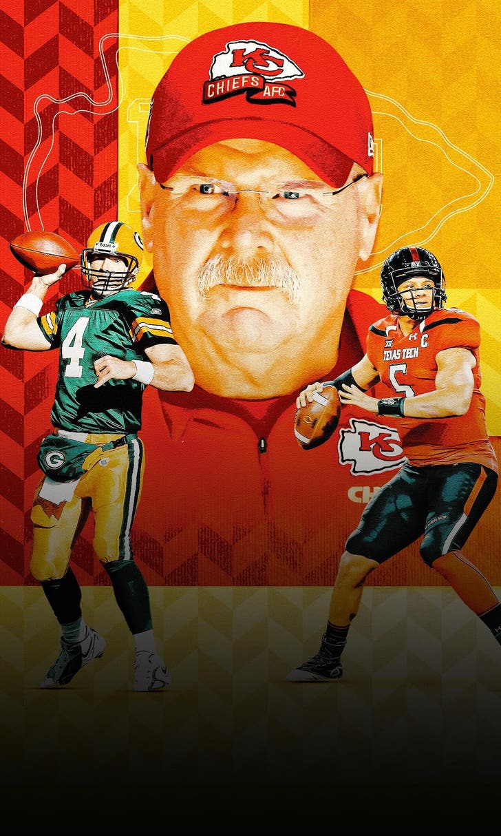 In Patrick Mahomes, Andy Reid saw a version of Brett Favre