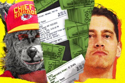 A wolf suit, big bets and an alleged robbery: The mystery of a Chiefs superfan