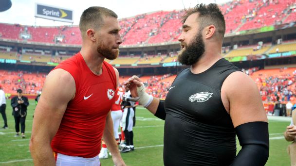Barbershop tales, a fistfight and brotherly love: Untold stories that explain the Kelce brothers
