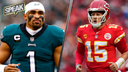 Jalen Hurts or Patrick Mahomes: who has more to gain from Super Bowl LVII? | SPEAK