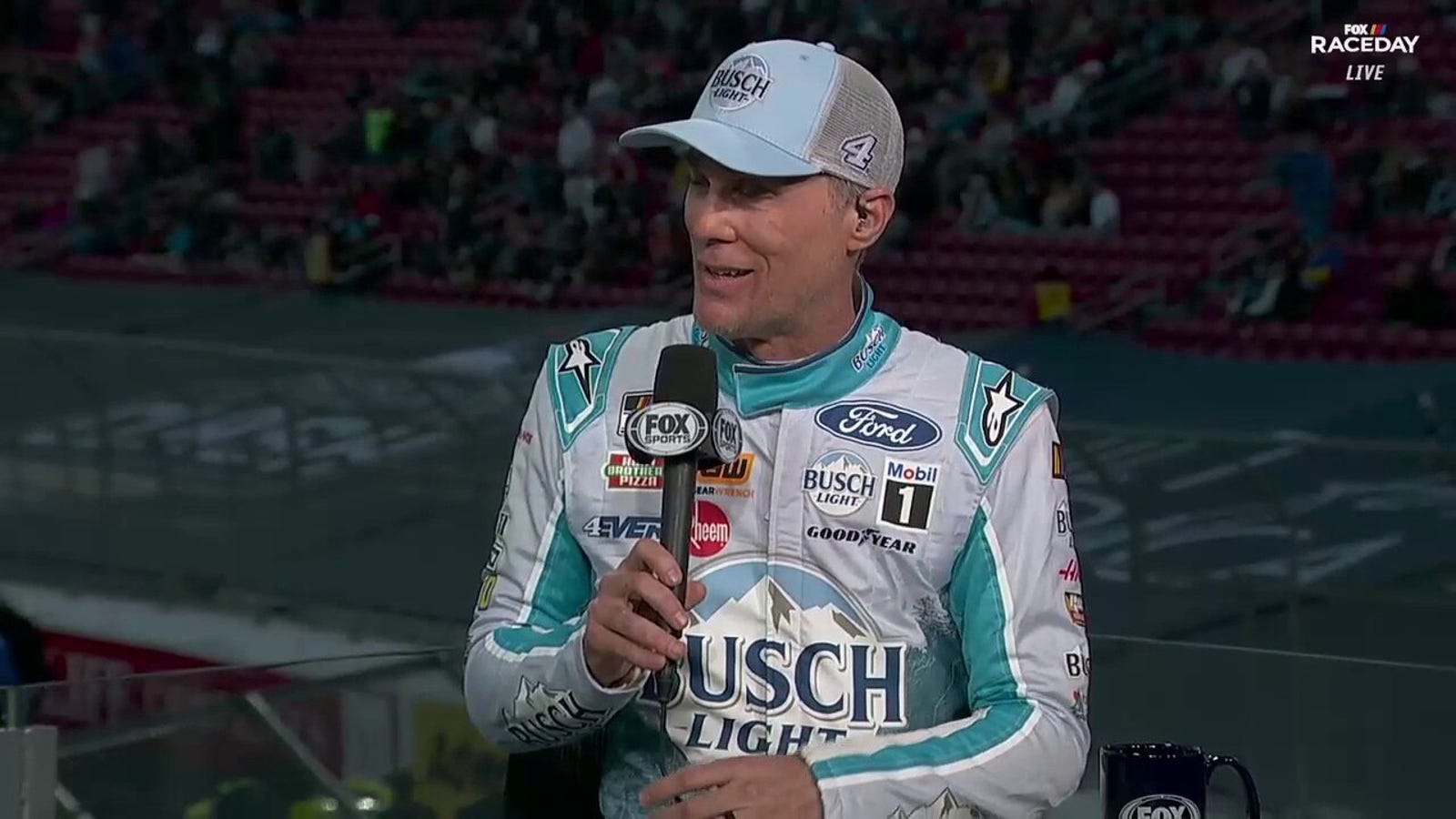 Harvick joining the booth