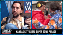 Nick meets Patrick Mahomes & Travis Kelce at Chiefs Super Bowl Parade | What's Wright?