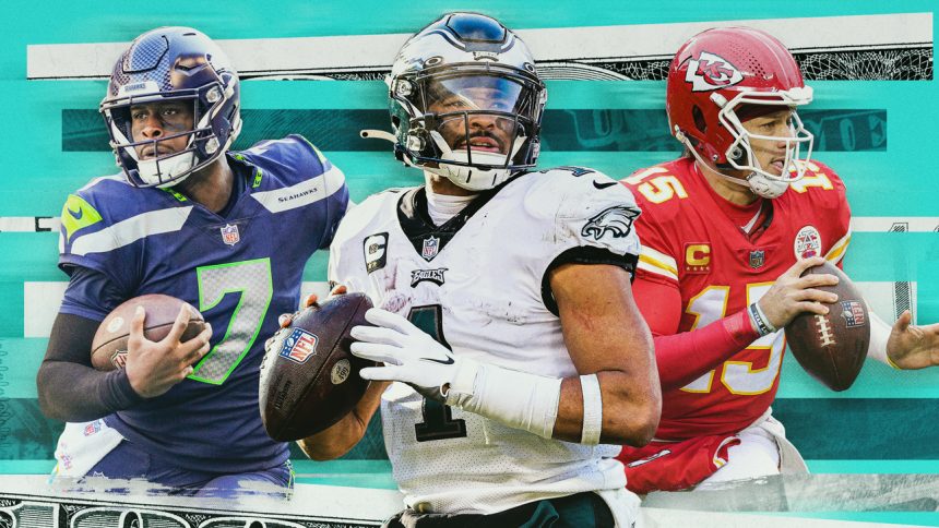 Stacking the NFL's best QB bargains: How both Super Bowl starters land at the top