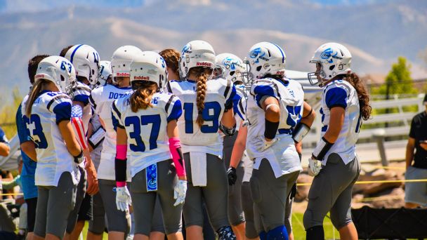 Super Bowl commercial to feature girls' tackle football league