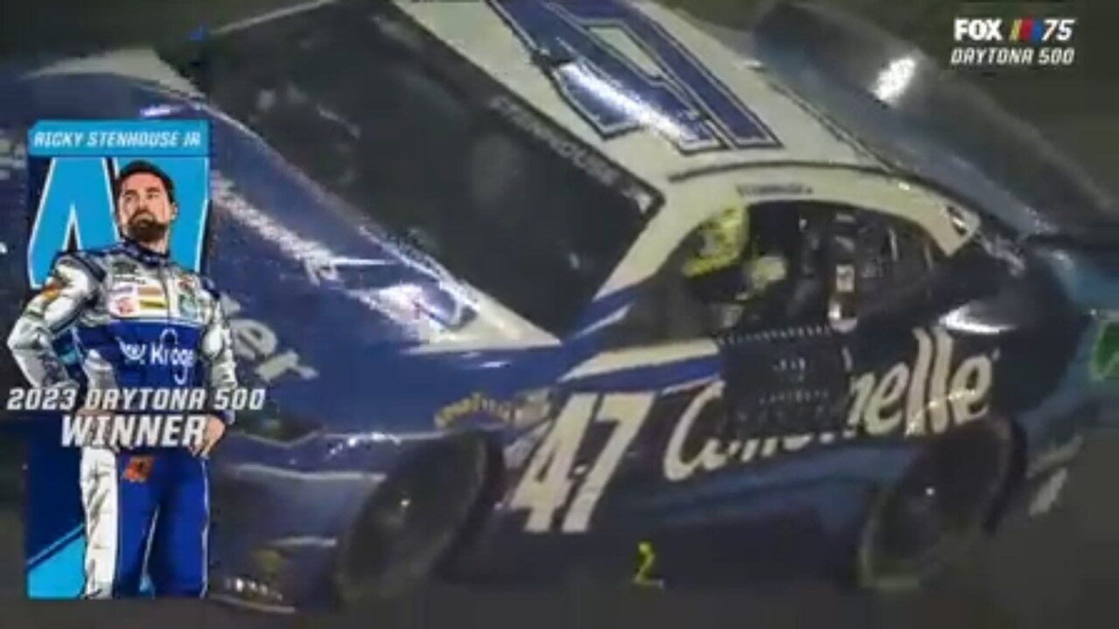 Ricky Stenhouse Jr. wins 2023 Daytona 500