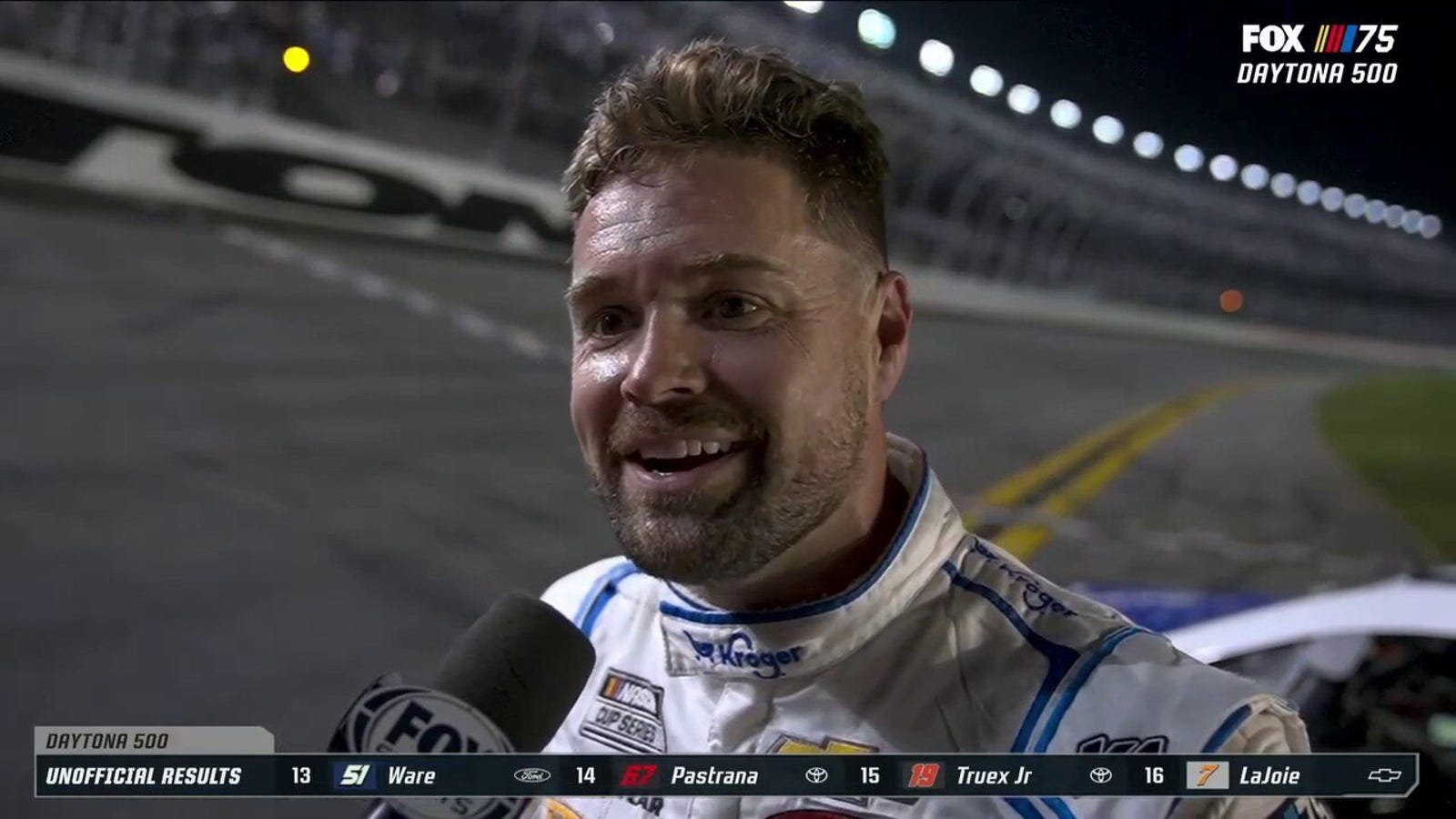 Ricky Stenhouse Jr. on winning Daytona 500 