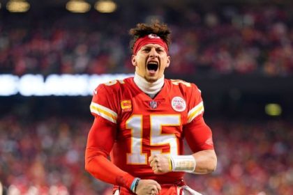 Who joined Patrick Mahomes in winning the NFL's biggest honors?