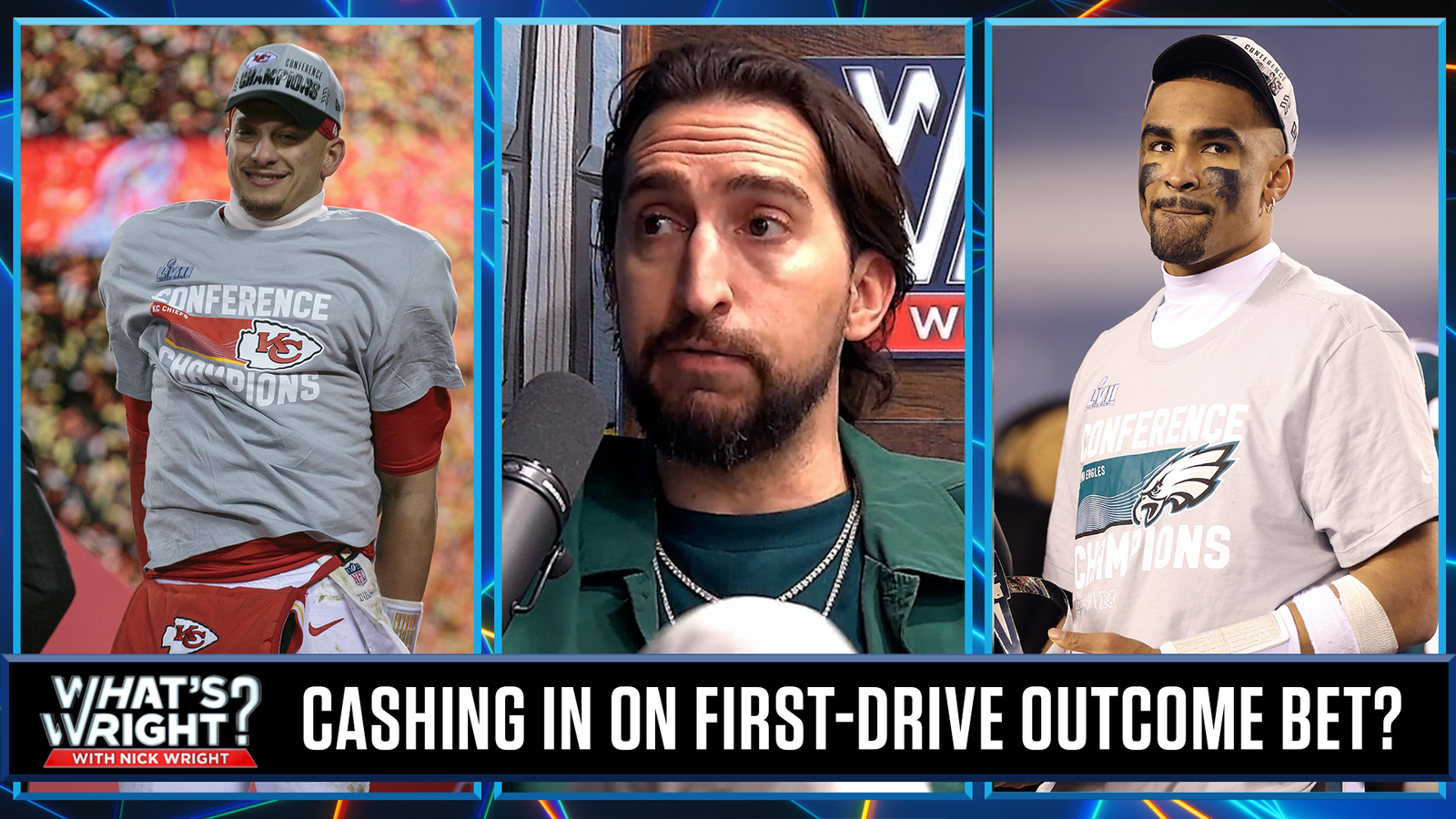 Nick Wright's approach to betting on Super Bowl LVII first-drive outcomes