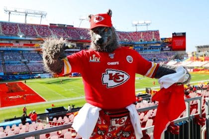 Chiefs superfan accused of robbery missing, $1M bond warrant issued