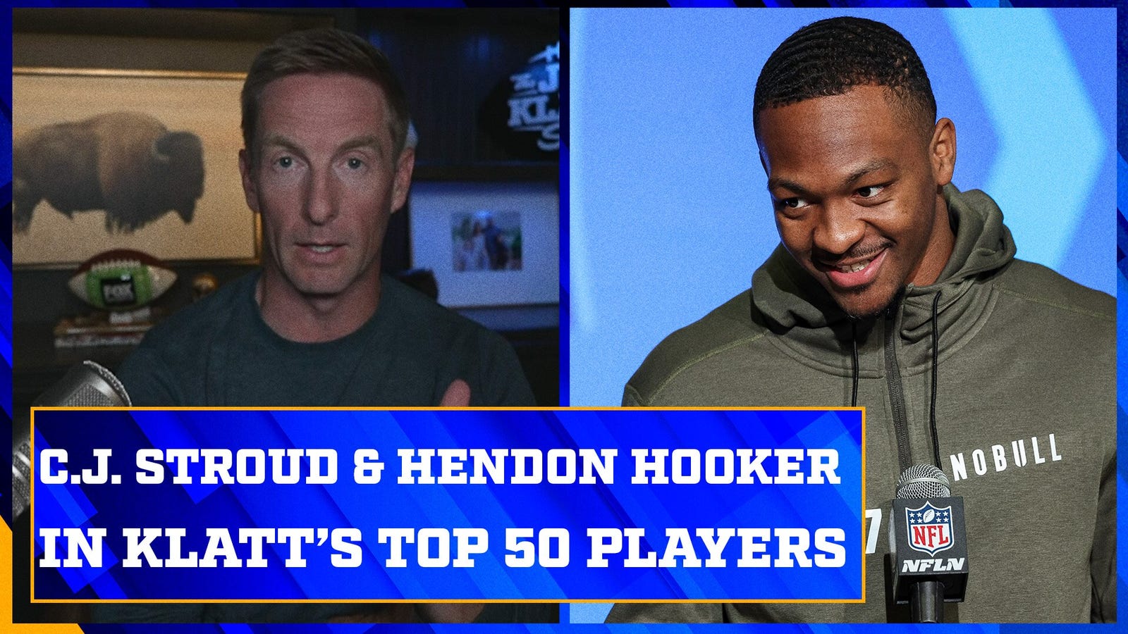 Hendon Hooker in Joel Klatt's top 50 players in NFL Draft