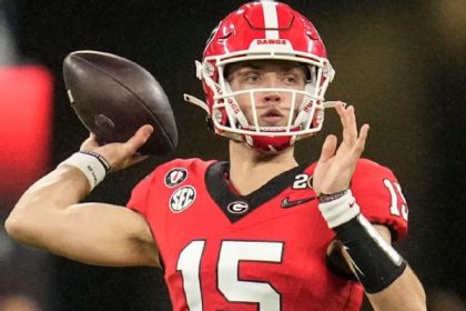 Georgia's Smart 'really excited' about Dawgs' QBs