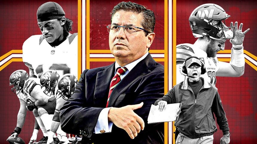 How Washington’s NFL franchise sank on and off the field under owner Dan Snyder