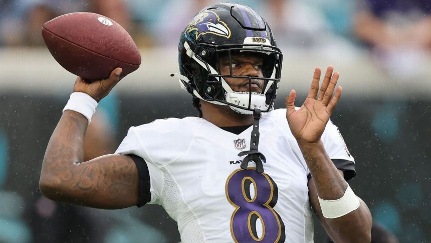 Ravens tag Lamar as sides can't agree to deal