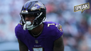 Ravens WR Rashod Bateman calls out GM's comments on drafting WR's | SPEAK