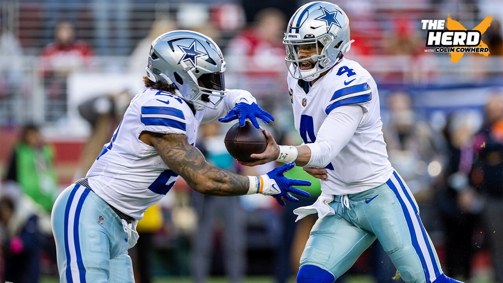 Dak Prescott says seeing Cowboys release Ezekiel Elliott was 'tough'