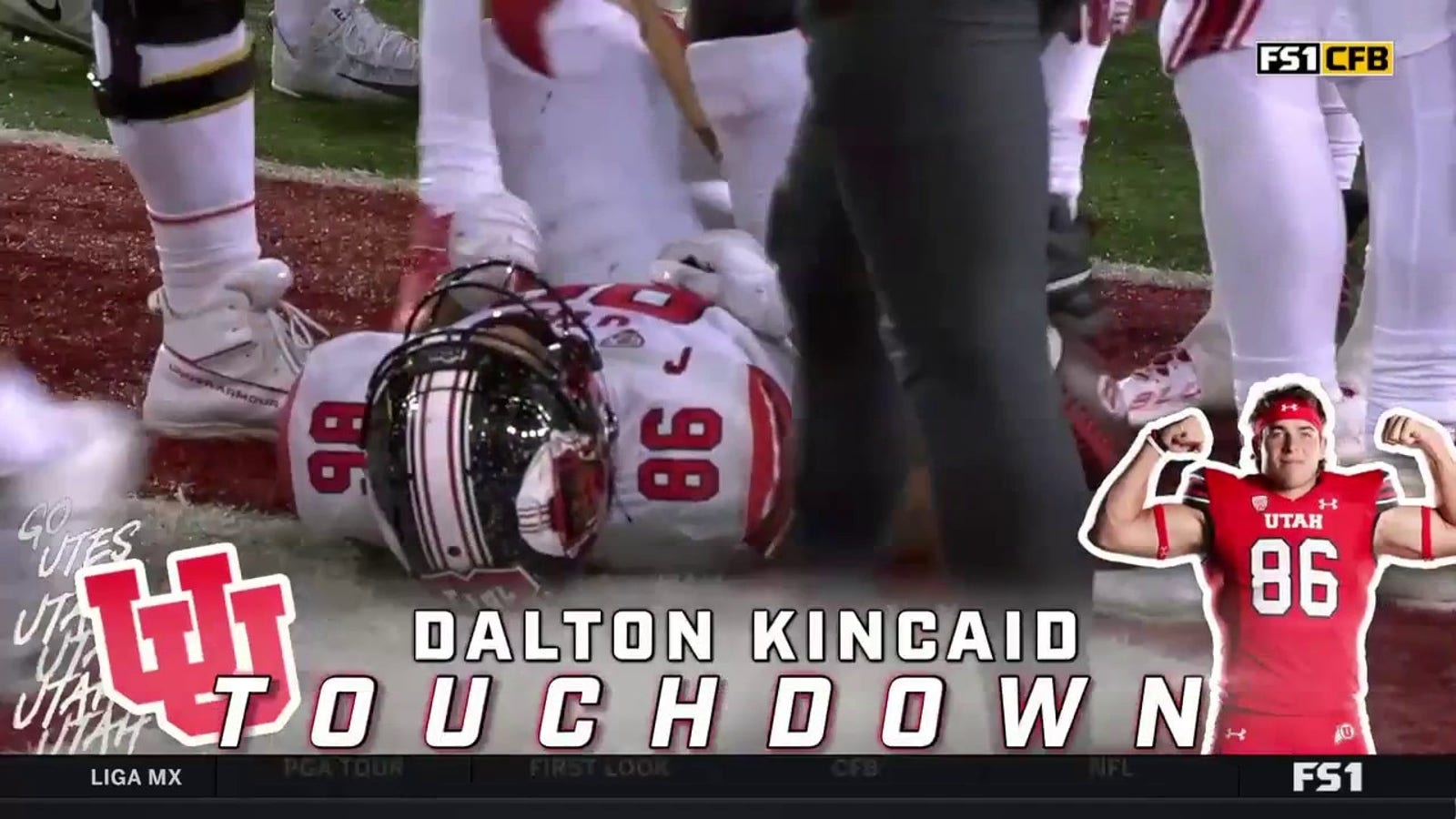 Bryson Barnes finds Dalton Kincaid for a 5-yard TD.