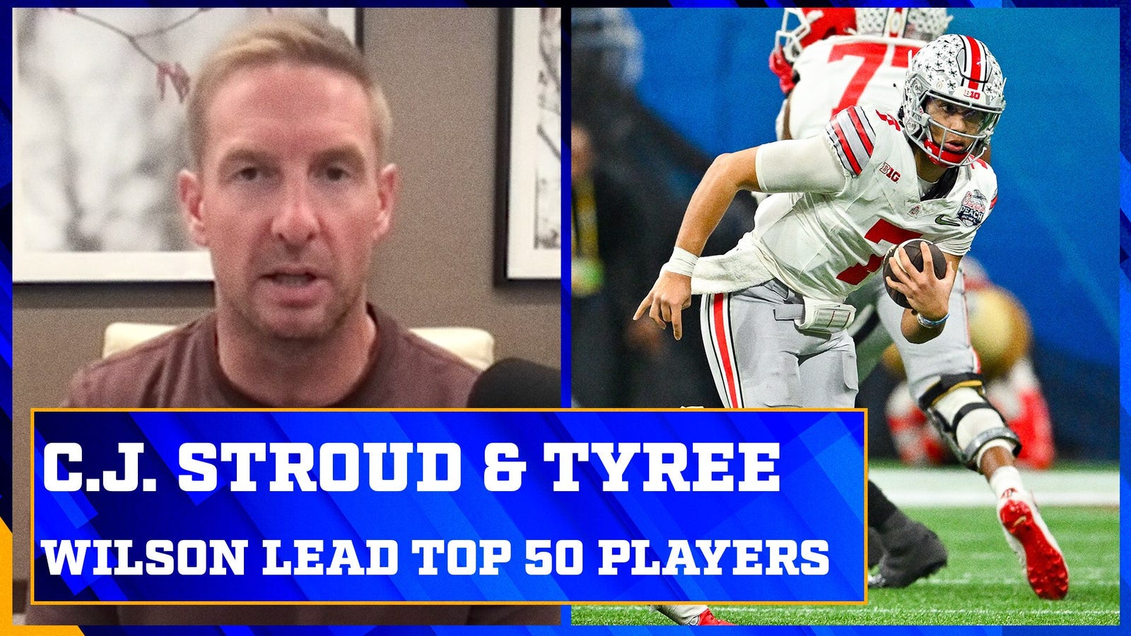 Joel Klatt's Top 50 Players in the 2023 NFL Draft feat. Bijan Robinson & Tyree Wilson