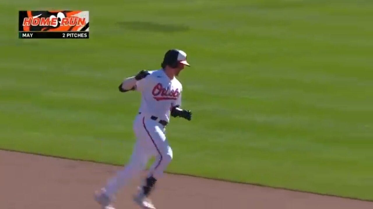 Adley Rutschman hits a WALK-OFF home run to help Orioles get an 8-7 victory over the Athletics